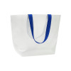 Borsa shopper trasparente in PP laminato 110 g/m2