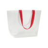 Borsa shopper trasparente in PP laminato 110 g/m2