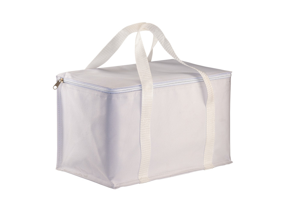 Borsa termica in poliestere 600D con interno argentato