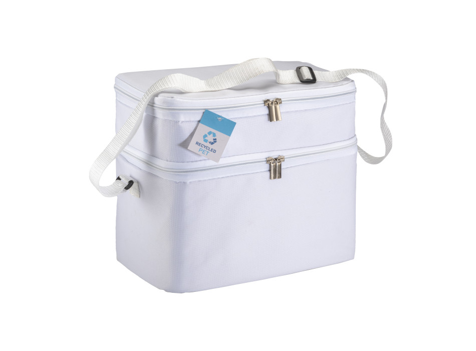 Borsa termica in r-pet con interno argentato