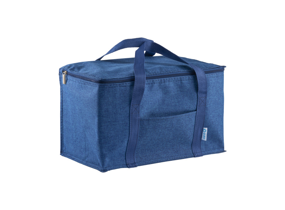 Borsa termica in r-pet melange con interno argentato