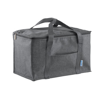 Borsa termica in r-pet melange con interno argentato Gheddi