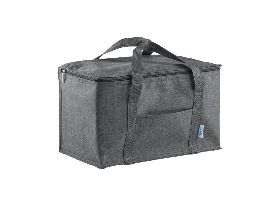 Borsa termica in r-pet melange con interno argentato Gheddi