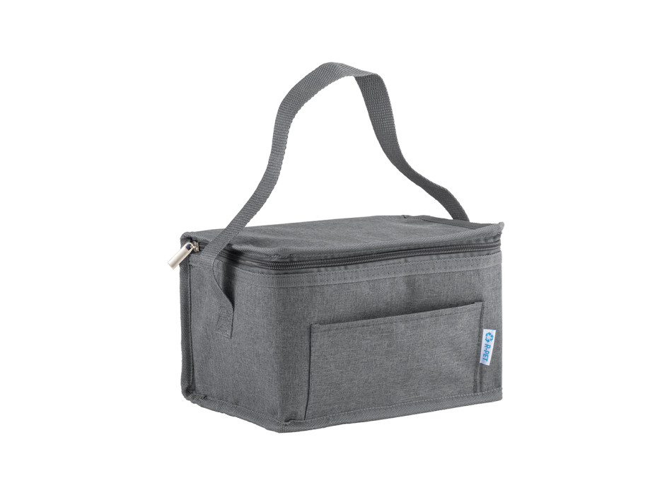 Borsa termica in r-pet melange con interno argentato Gheddi
