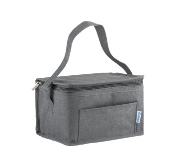 Borsa termica in r-pet melange con interno argentato