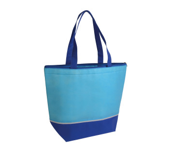 Borsa termica in TNT, interno argentato