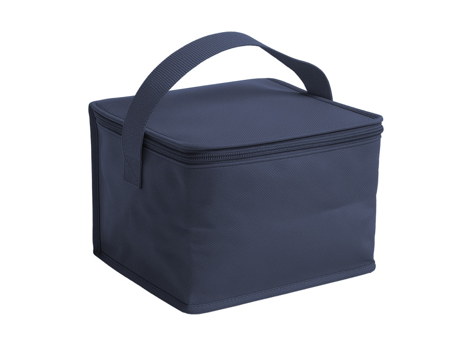 Borsa termica in TNT R-PET. Interno argentato Gheddi