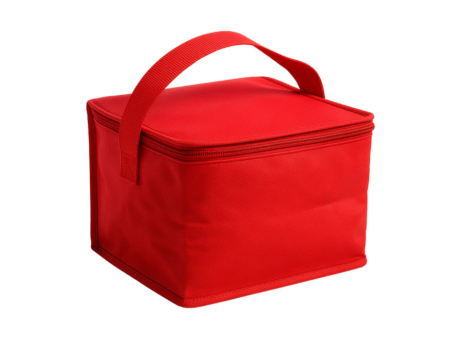 Borsa termica in TNT R-PET. Interno argentato Gheddi