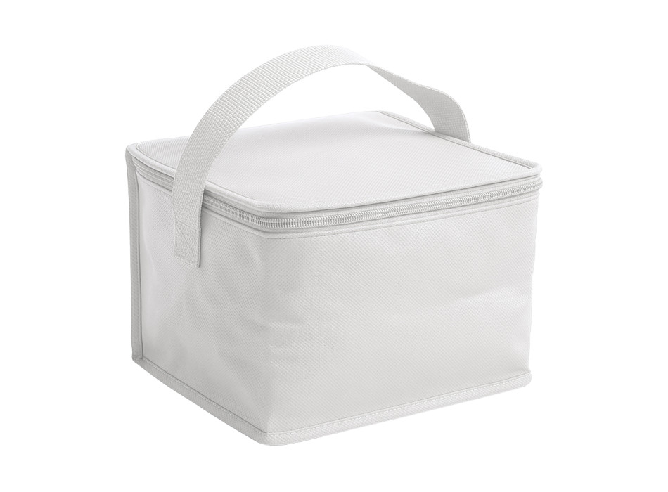 Borsa termica in TNT R-PET. Interno argentato Gheddi