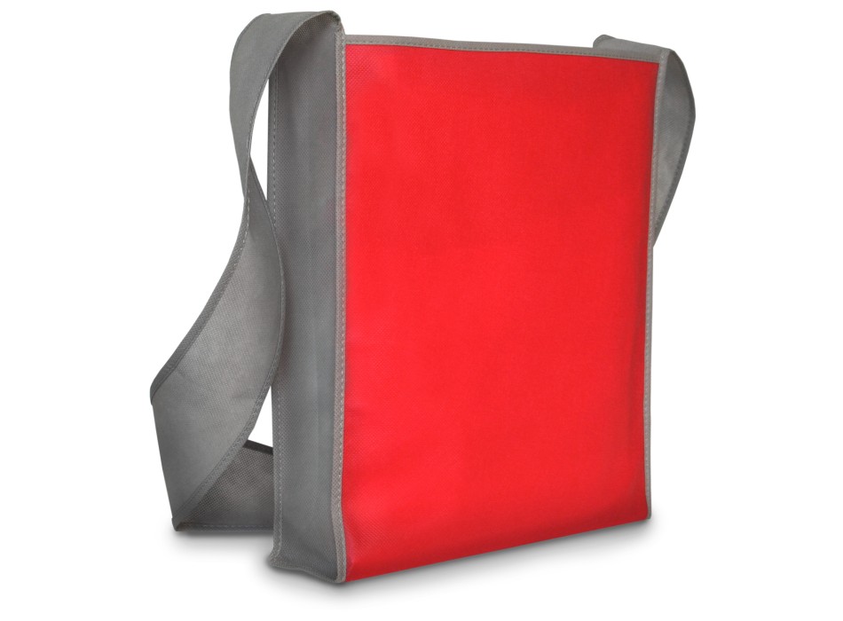 Borsa tracolla bicolore in tnt