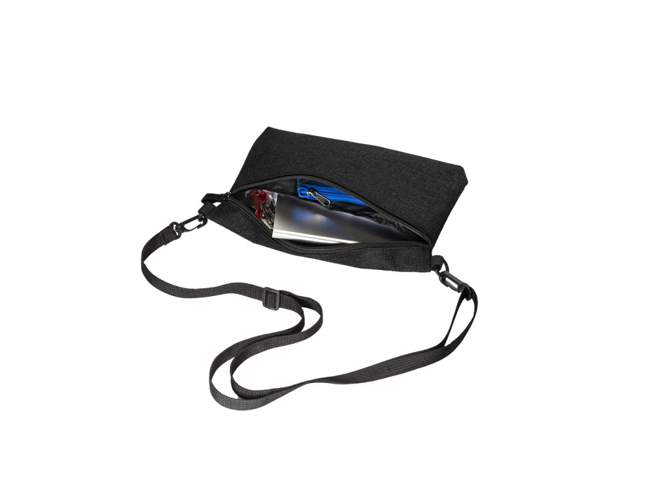 Borsetta a tracolla in poliestere 600D melange