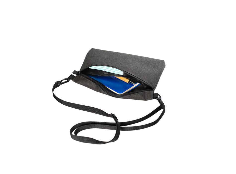 Borsetta a tracolla in poliestere 600D melange