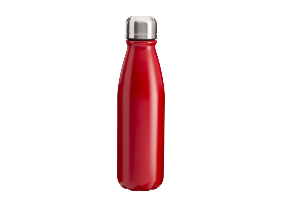 Bottiglia sport in alluminio con tappo in acciaio, 500 ml Gheddi