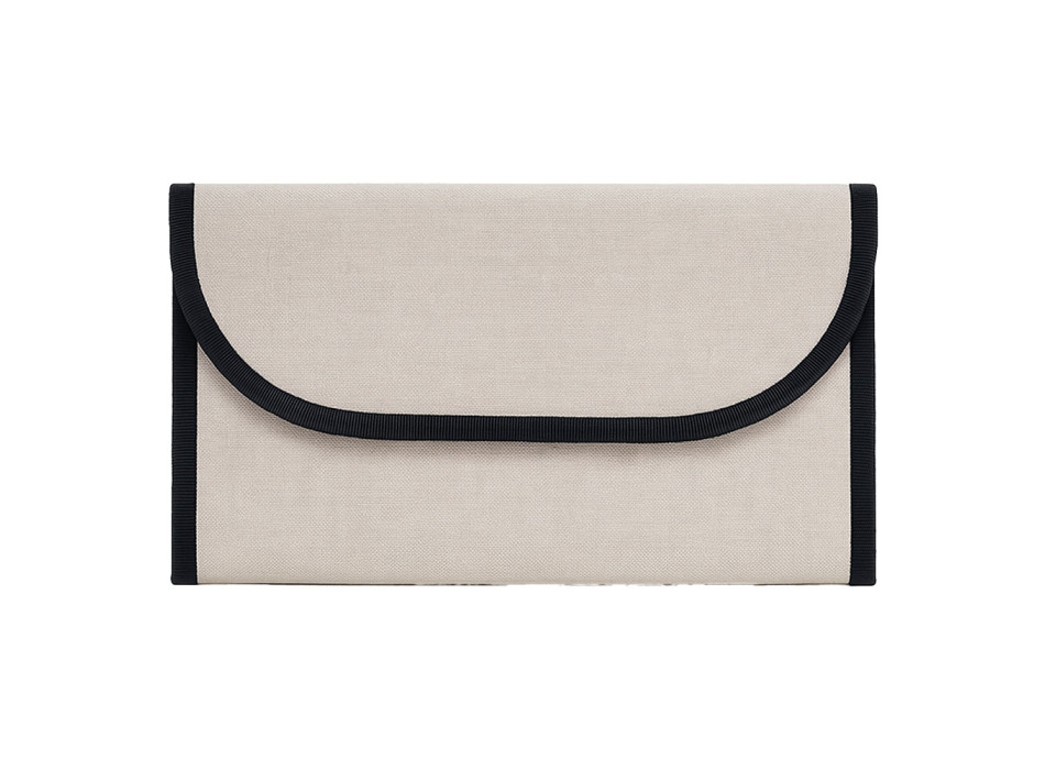 Bustina da viaggio porta documenti in poliestere 900D