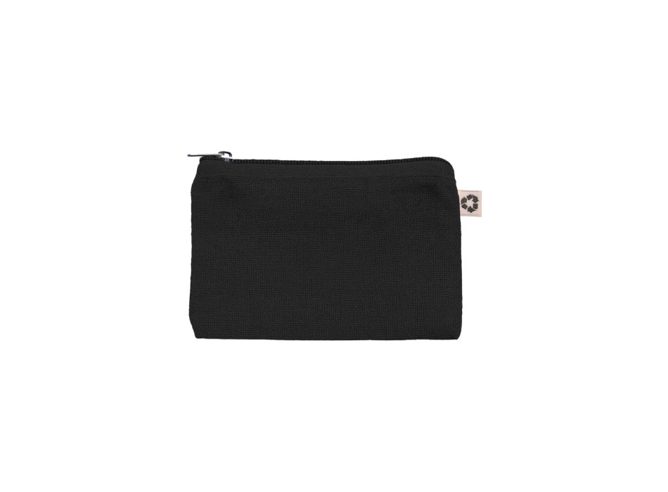 Bustina in cotone riciclato 220 g/m&sup2;  con anello portachiavi interno estraibile