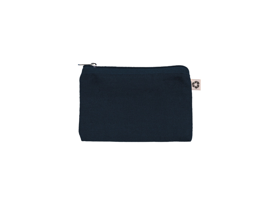 Bustina in cotone riciclato 220 g/m&sup2;  con anello portachiavi interno estraibile