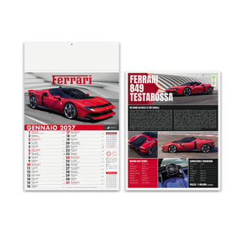 Calendario Auto Sportive 2027 Gheddi
