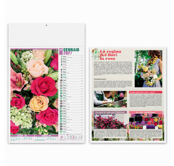 Calendario Fiori 2027 Gheddi