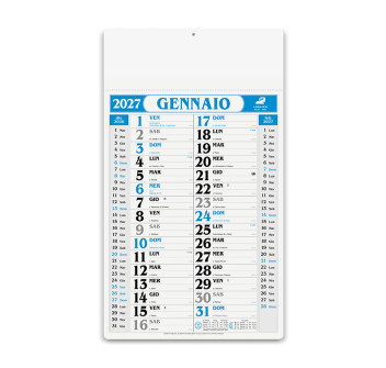 Calendario Gigante da Muro 2027 Gheddi