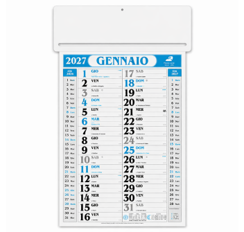 Calendario Olandese con Passafoglio 2027 Gheddi