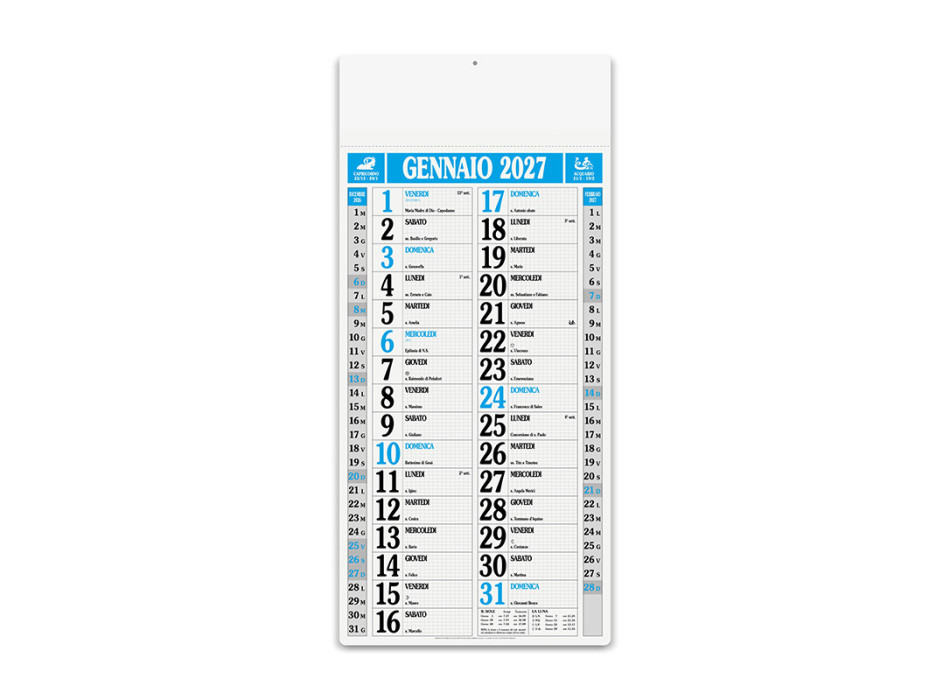 Calendario Olandese Magnum 2027 Gheddi