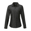 Ladies' Jeans Stitch Denim Shirt