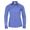 Ladies' Long Sleeve PolyCotton Poplin Shirt