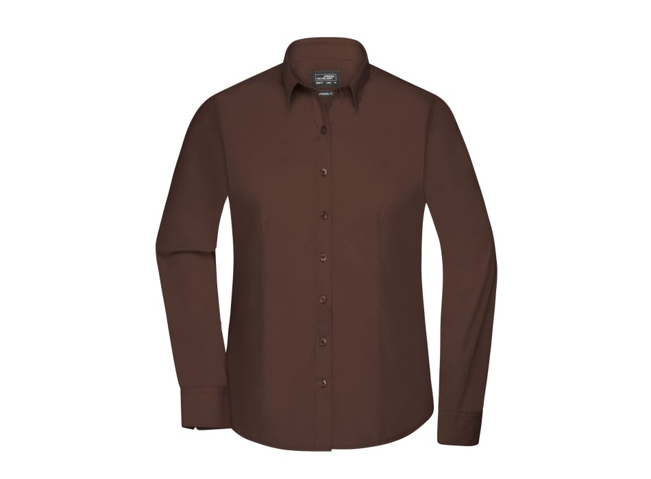 Ladies' Shirt Longsleeve Poplin
