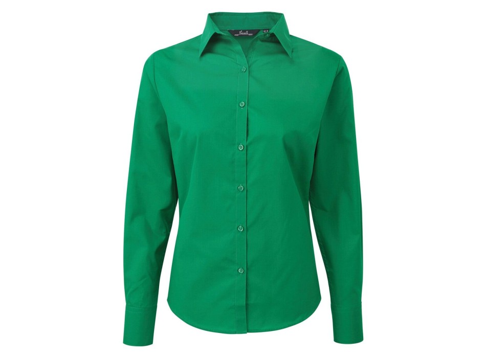 Poplin Long Sleeve Blouse