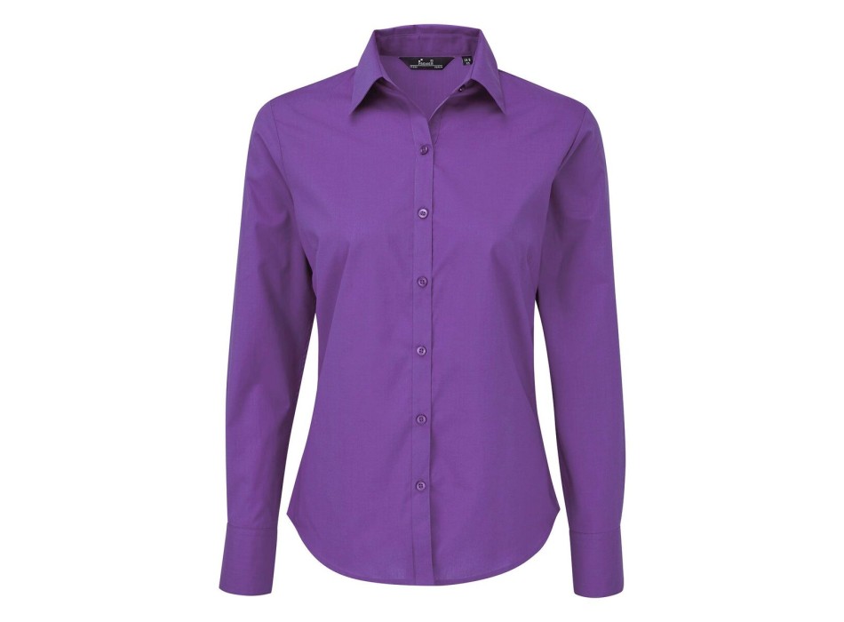 Poplin Long Sleeve Blouse