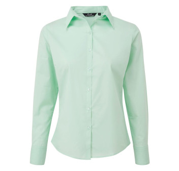 Poplin Long Sleeve Blouse