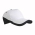 Cappellino a 5 Pannelli Base Bianca