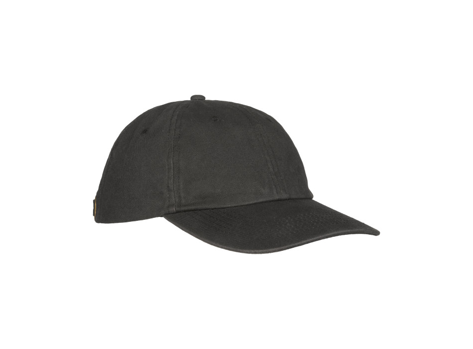 Cappellino da baseball in cotone 260 g/m2 stone washed, 6 pannelli