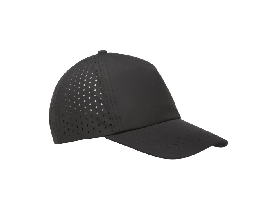 Cappellino da baseball in poliestere composito, 5 pannelli