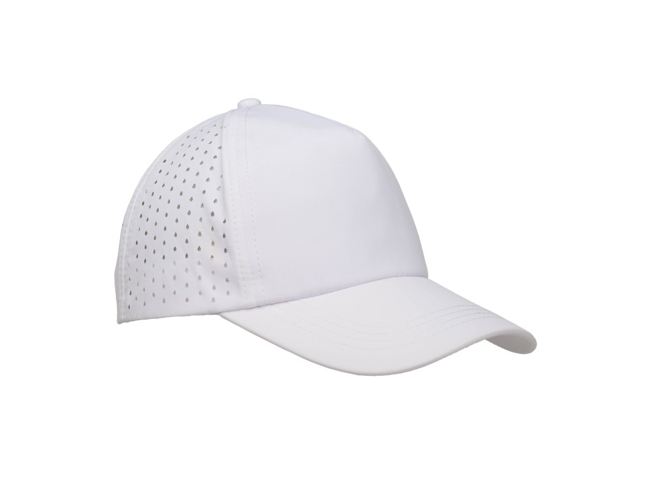 Cappellino da baseball in poliestere composito, 5 pannelli