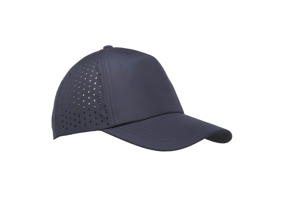 Cappellino da baseball in poliestere composito, 5 pannelli