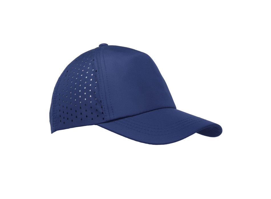 Cappellino da baseball in poliestere composito, 5 pannelli