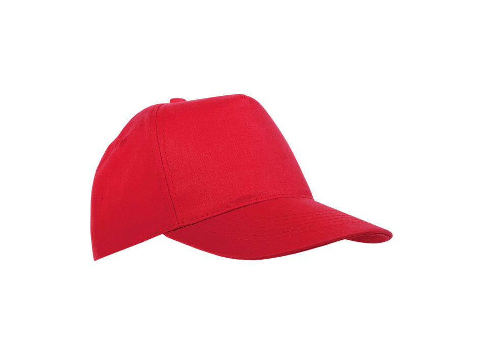 Cappellino in cotone, 5 pannelli (per bambino) Gheddi