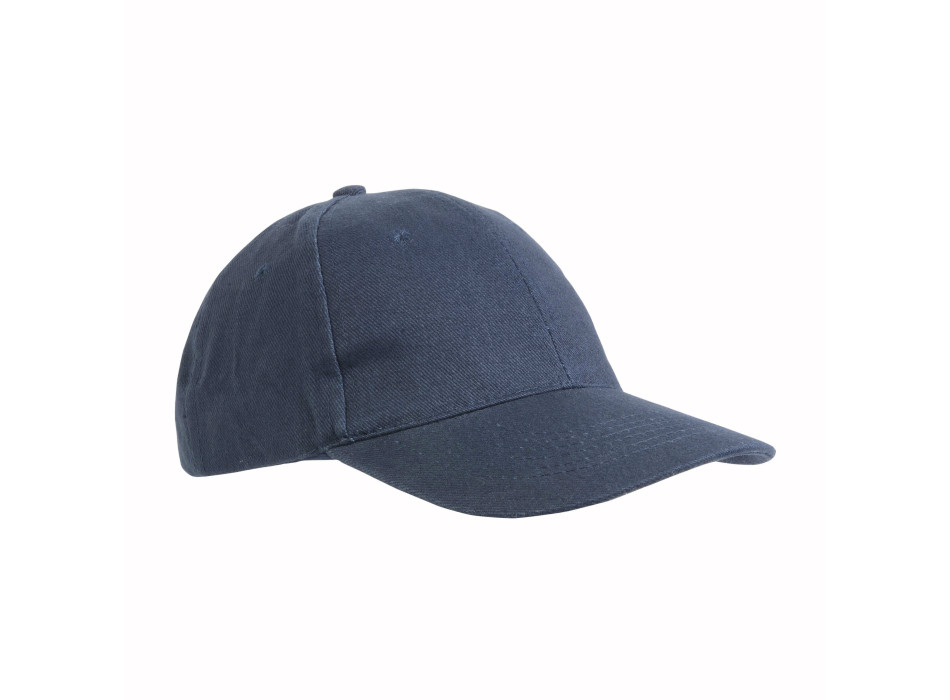 Cappellino in cotone pesante, 6 pannelli