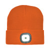 Cappellino in maglia 100% acrilico pesante con luce LED removibile e ricaricabile USB Gheddi
