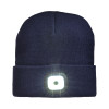 Cappellino in maglia 100% acrilico pesante con luce LED removibile e ricaricabile USB Gheddi