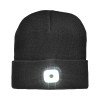 Cappellino in maglia 100% acrilico pesante con luce LED removibile e ricaricabile USB Gheddi