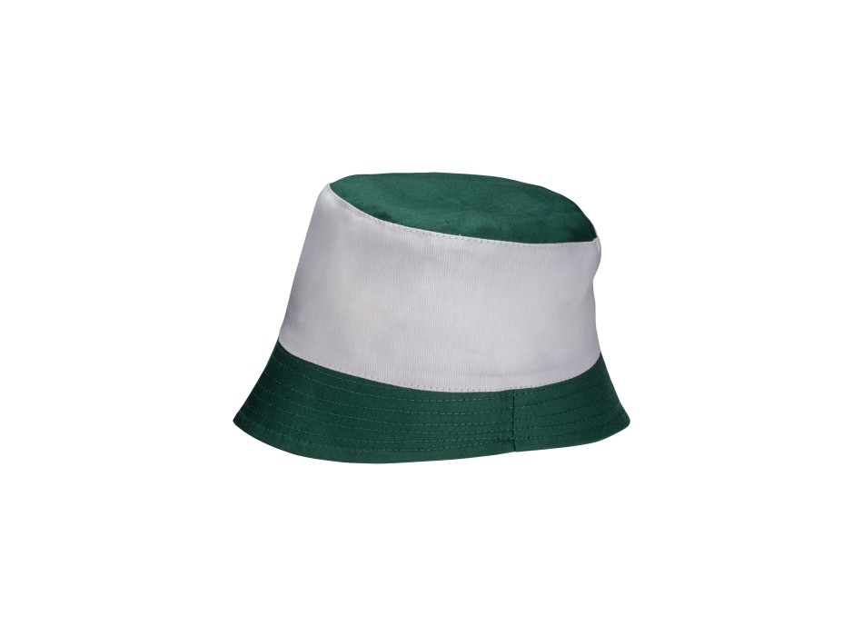 Cappellino in policotone 180 gr/m2 miramare bicolore. Taglia SMALL