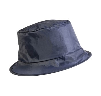 Cappello in poliestere impermeabile ripiegabile in bustina