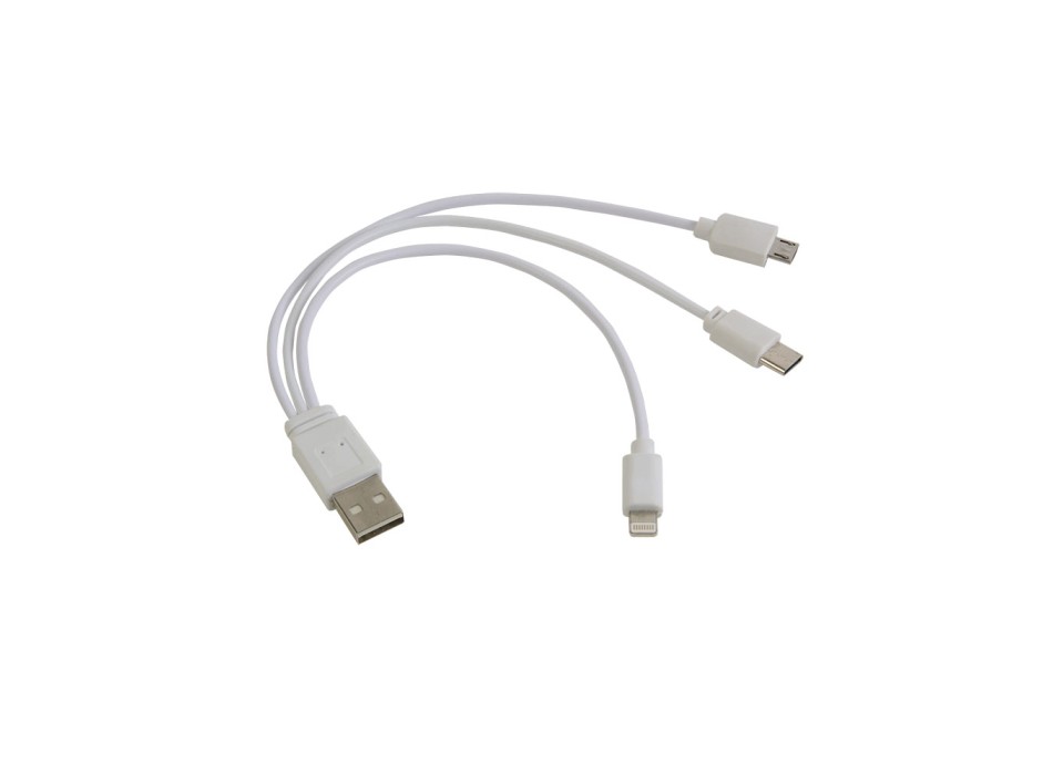 Cavo adattatore Micro USB/Lighting/Type C