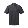 Chef's Zip-Close Short Sleeve Jacket