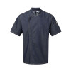 Chef's Zip-Close Short Sleeve Jacket