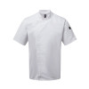 Chef's Zip-Close Short Sleeve Jacket
