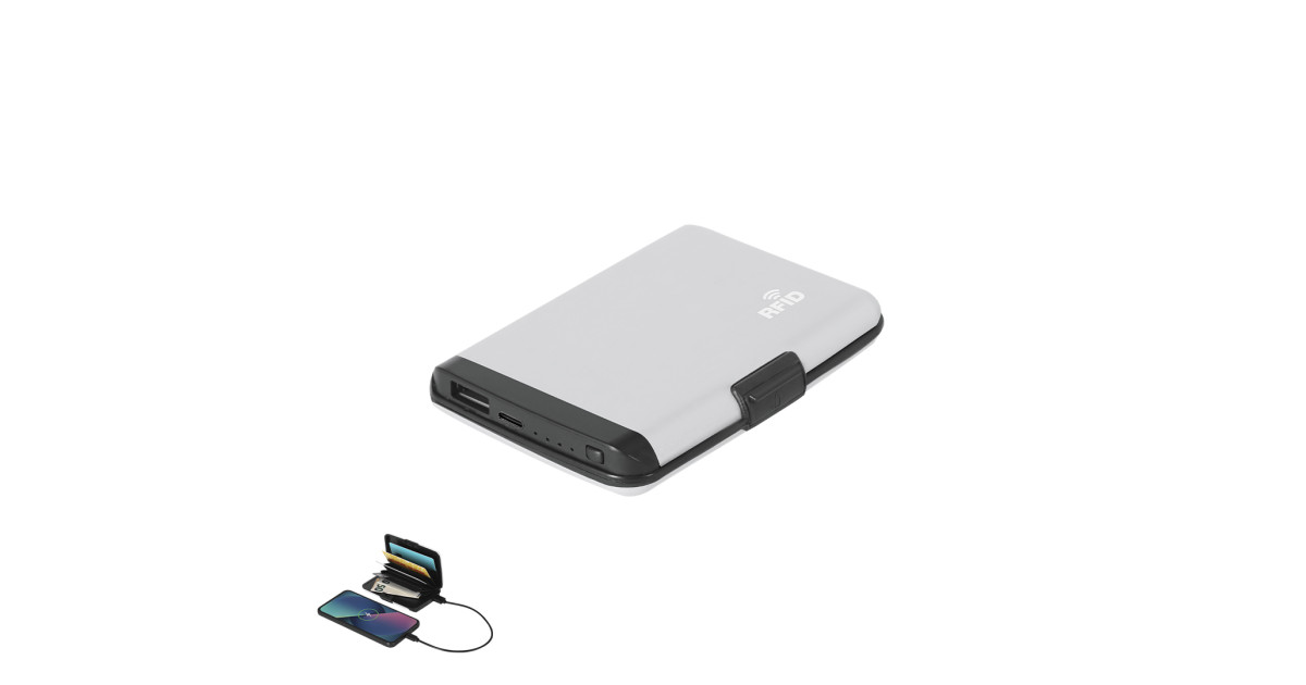 Porta Carte Powerbank Chefler - Elegante e Sicuro