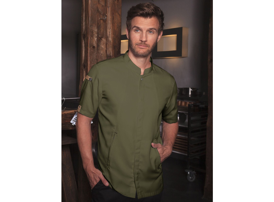 Chefs Jacket Short-Sleeve Green Generation